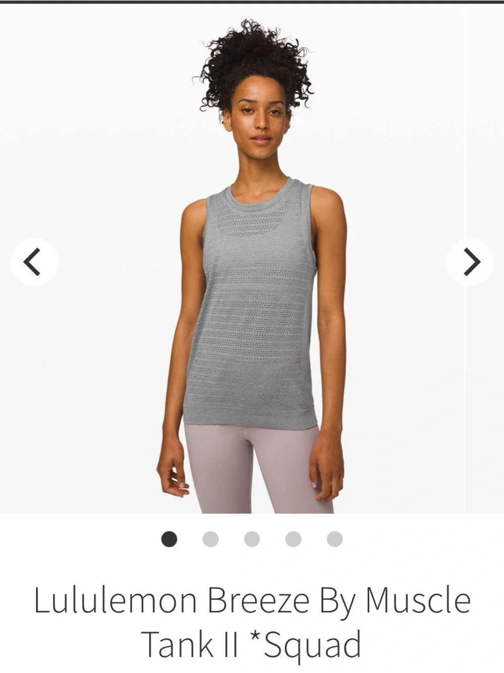 Lululemon Breeze By Muscle Tank II